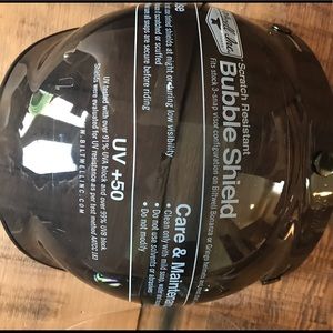 Bitlwell bubble shield smoke anti fog brand new